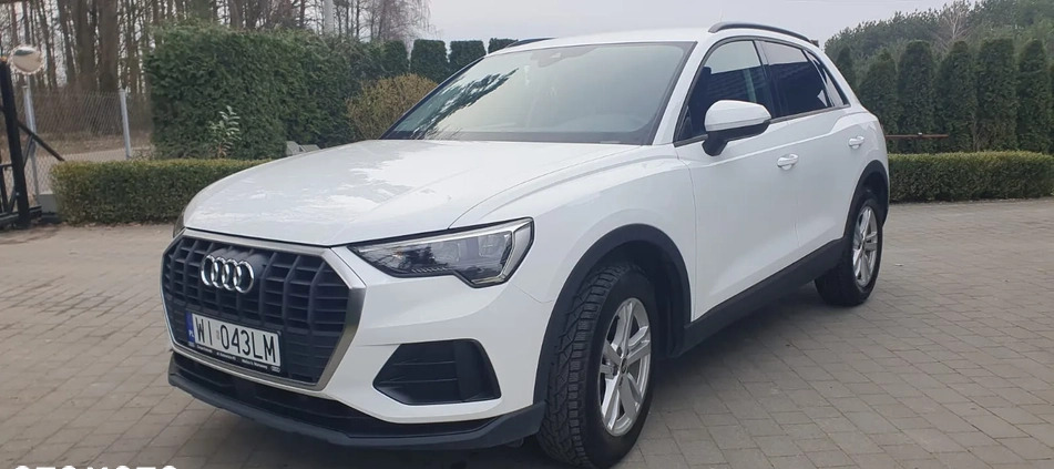 Audi Q3 cena 124900 przebieg: 26500, rok produkcji 2021 z Siedlce małe 37